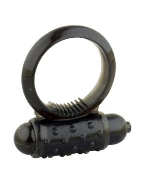BLACK STALLION SNUG FIT VIBRATING COCK RING