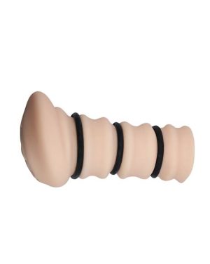 ROSSI FLESH HANDHELD STROKER - Image 3