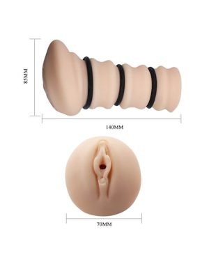 ROSSI FLESH HANDHELD STROKER - Image 5