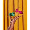 B-VIBE VIBRATING JEWEL PLUG - 3.8 INCH - TEAL - S/M - Image 6