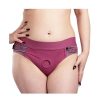 BOUND LUXURY PEGGING PANTY WITH DILDO - PINK - L/XL - Image 4