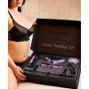 BOUND LUXURY POSTURE COLLAR BONDAGE SET - PINK