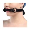 BOUND LUXURY COLLAR AND LEASH BONDAGE SET - BLUE - Image 6
