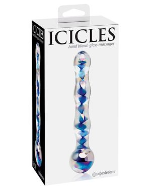 ICICLES GLASS MASSAGER NO 8 - 7 INCH - Image 4