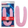 KENNY DOUBLE PENETRATION DILDO - PINK - 17.7 INCH - Image 2