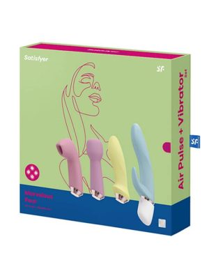SATISFYER MARVELOUS FOUR - INTERCHANGEABLE HEAD VIBRATOR - VARIOUS - Image 3