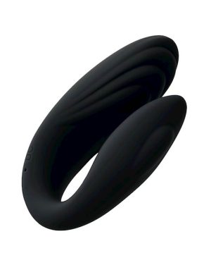 SHARE SATISFACTION GAIA REMOTE CONTROLLED COUPLES VIBRATOR - BLACK - Image 2