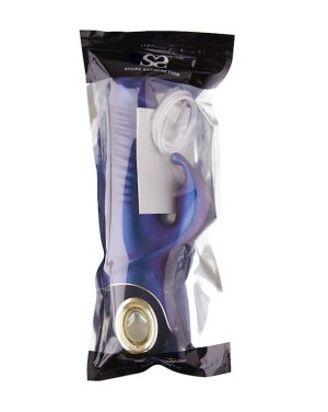 SHARE SATISFACTION GALACTIC THRUSTING RABBIT VIBRATOR - 4.7 INCH - Image 2