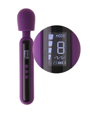 SHARE SATISFACTION ISLA DIGITAL WAND - PURPLE - 9.4 INCH - Image 7