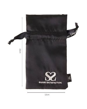 SHARE SATISFACTION SATIN TOY STORAGE BAG MINI - Image 3