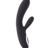 SHARE SATISFACTION TISA HEATING RABBIT VIBRATOR - BLACK - 7.9 INCH - Image 2