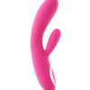 SHARE SATISFACTION TISA HEATING RABBIT VIBRATOR - PINK - 7.9 INCH - Image 2