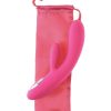 SHARE SATISFACTION TISA HEATING RABBIT VIBRATOR - PINK - 7.9 INCH - Image 4