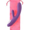 SHARE SATISFACTION TISA HEATING RABBIT VIBRATOR - PURPLE - 7.9 INCH - Image 5
