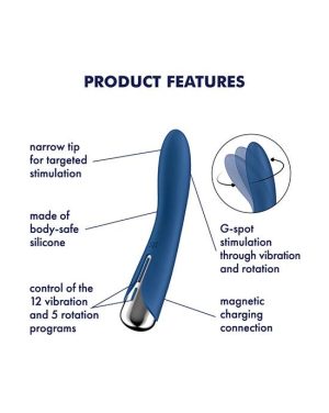 SATISFYER SPINNING VIBE 1 - 7 INCH - Image 7