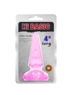 SASSY ANAL PLUG - PINK - 4 INCH - Image 2