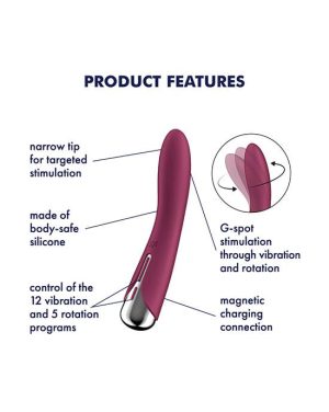 SATISFYER SPINNING VIBE 1 - 7 INCH - Image 7