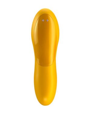SATISFYER TEASER YELLOW - 4.7 INCH - Image 4
