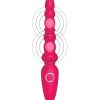 AMORE BEADED VIBRATING MASSAGE WAND - PINK - 9.3 INCH