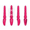 AMORE BEADED VIBRATING MASSAGE WAND - PINK - 9.3 INCH - Image 3