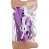 AMORE DAHLIA RABBIT VIBRATOR - PURPLE - 7.8 INCH - Image 2