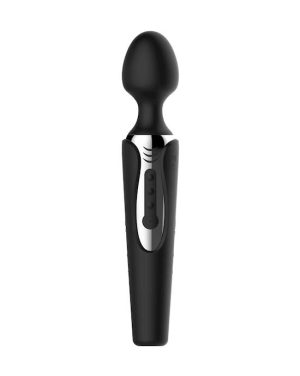 AMORE JINX WAND VIBRATOR - BLACK - 8.2 INCH