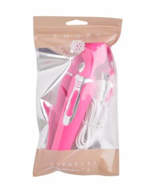 AMORE JINX WAND VIBRATOR - PINK - 8.2 INCH - Image 2