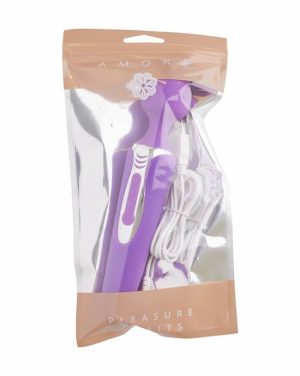 AMORE JINX WAND VIBRATOR - PURPLE - 8.2 INCH - Image 2