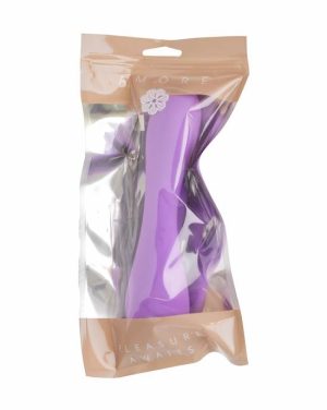 AMORE KINSEY HEATING RABBIT VIBRATOR PURPLE - 7.8 INCH - Image 2