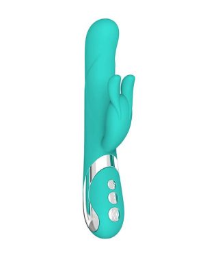 AMORE LINA ROTATING RABBIT VIBRATOR - BLUE - 8.4 INCH