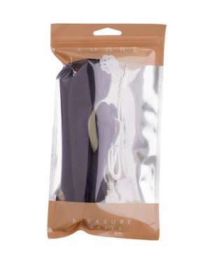 AMORE OPALINE RABBIT VIBRATOR - BLACK - 7.6 INCH - Image 2