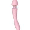 AMORE OPALINE WAND VIBRATOR - PINK - 9.2 INCH