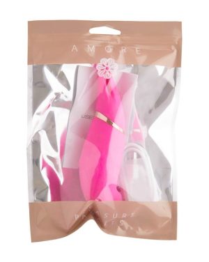 AMORE PERCHED SUCTION VIBRATOR - PINK - Image 4