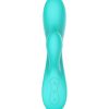 AMORE RABBIT CLITORAL VIBRATOR - AQUA - 8.1 INCH - Image 3