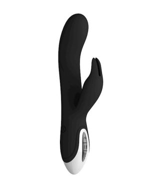 AMORE SHAPESHIFTER RABBIT VIBRATOR - BLACK - 8.7 INCH