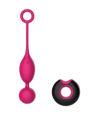 AMORE VIBRATING DOUBLE LOVE EGG - 7.4 INCH