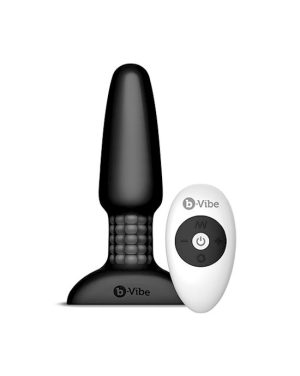 B-VIBE USB RECHARGEABLE RIMMING PLUG BLACK 5.8 INCH - Image 8