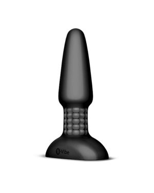 B-VIBE USB RECHARGEABLE RIMMING PLUG BLACK 5.8 INCH - Image 7