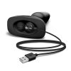 B-VIBE USB RECHARGEABLE RIMMING PLUG BLACK 5.8 INCH - Image 5