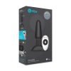 B-VIBE USB RECHARGEABLE RIMMING PLUG BLACK 5.8 INCH - Image 4