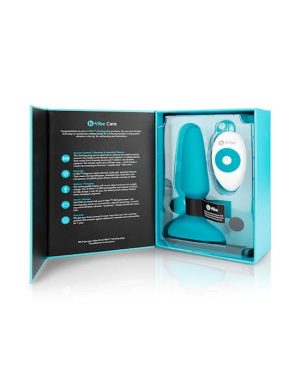 B-VIBE USB RECHARGEABLE RIMMING PLUG TEAL 5.8 INCH - Image 7