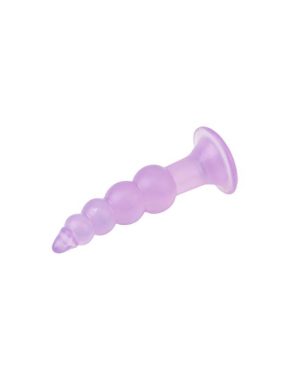 BUMPY BUTT PLUG - PURPLE - 5.6 INCH - Image 3