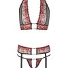 EMBROIDERED SUSPENDER SET - EXTRA LARGE - Image 6