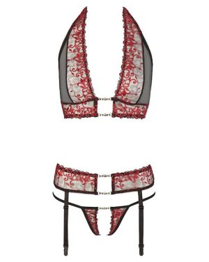 EMBROIDERED SUSPENDER SET - EXTRA LARGE - Image 6