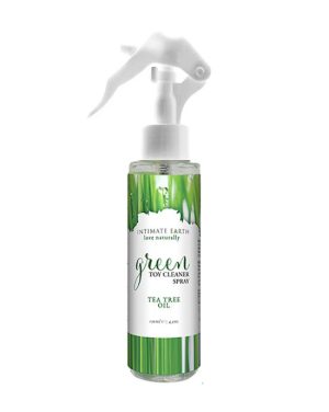 INTIMATE EARTH GREEN TEA TREE TOY CLEANSER SPRAY - 125ML