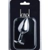 KINK RANGE ALLOY LOVE HEART GEMMED BUTT PLUG 2.7 INCH SMALL