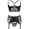 LESLIE SHELF BRA SUSPENDER SET - MEDIUM - Image 2