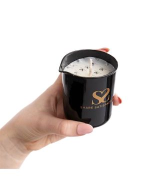 SHARE SATISFACTION MASSAGE CANDLE - VANILLA - Image 3