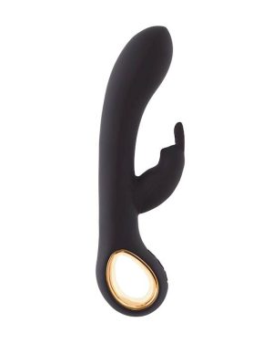 SHARE SATISFACTION RHEA HEATING RABBIT VIBRATOR - BLACK - Image 3
