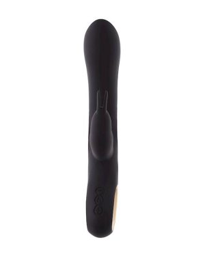 SHARE SATISFACTION RHEA HEATING RABBIT VIBRATOR - BLACK - Image 2